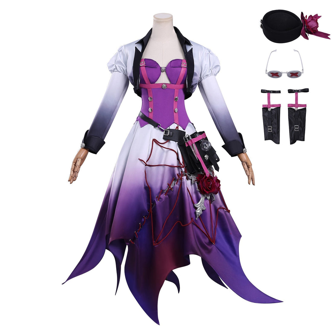 [ylevol] Game Identity V Silver Antimony Doctor Emily Dyer Cosplay Costumes