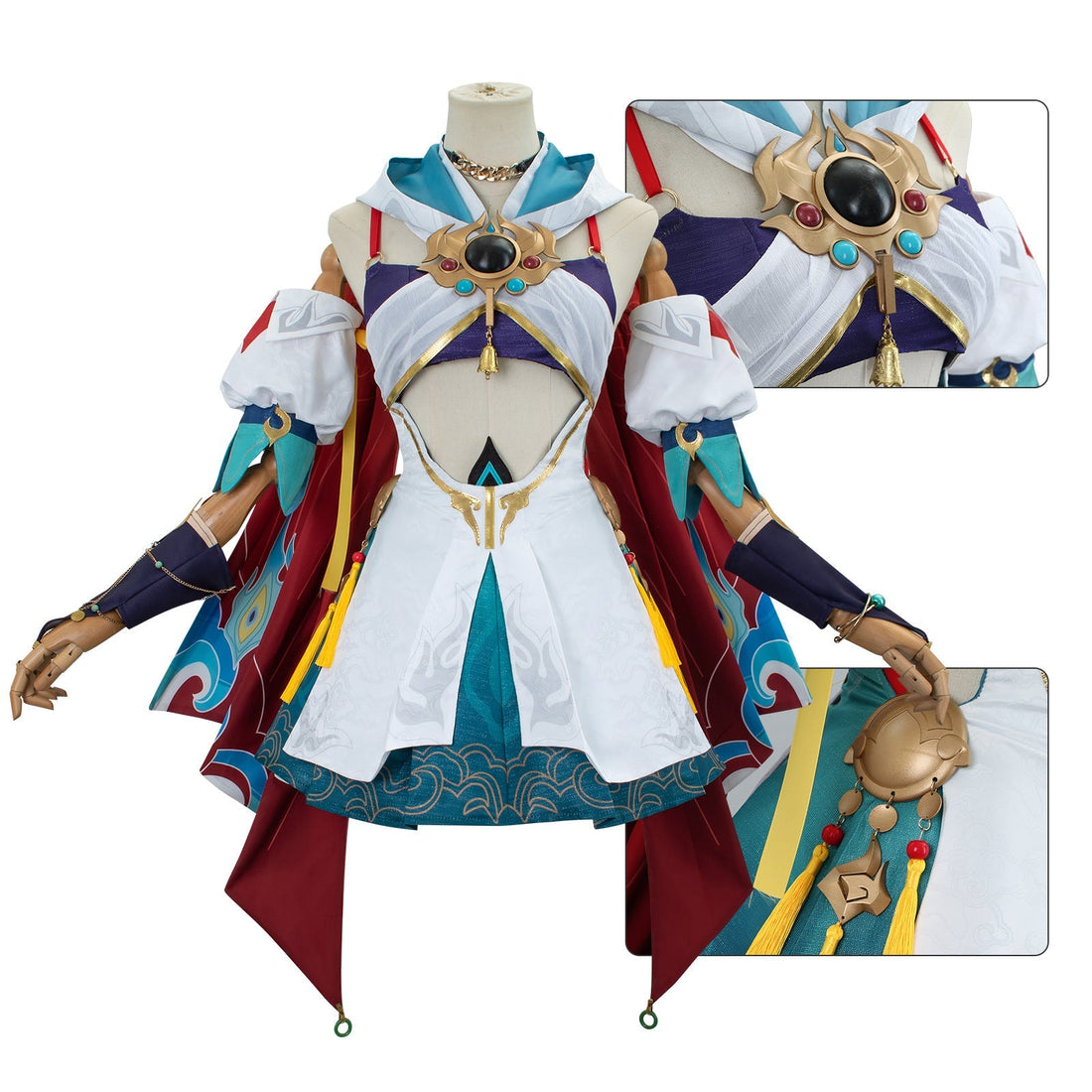 [ylevol] Honkai: Star Rail Flamewheel Eight Leaves Yunli Cosplay Costumes