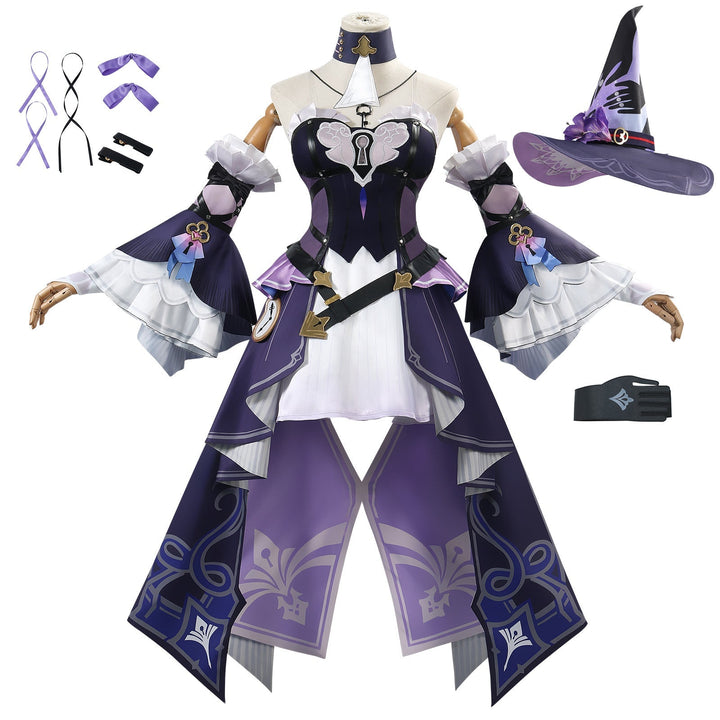 [ylevol] Game Honkai: Star Rail The Herta Fullset with Hat Cosplay Costumes