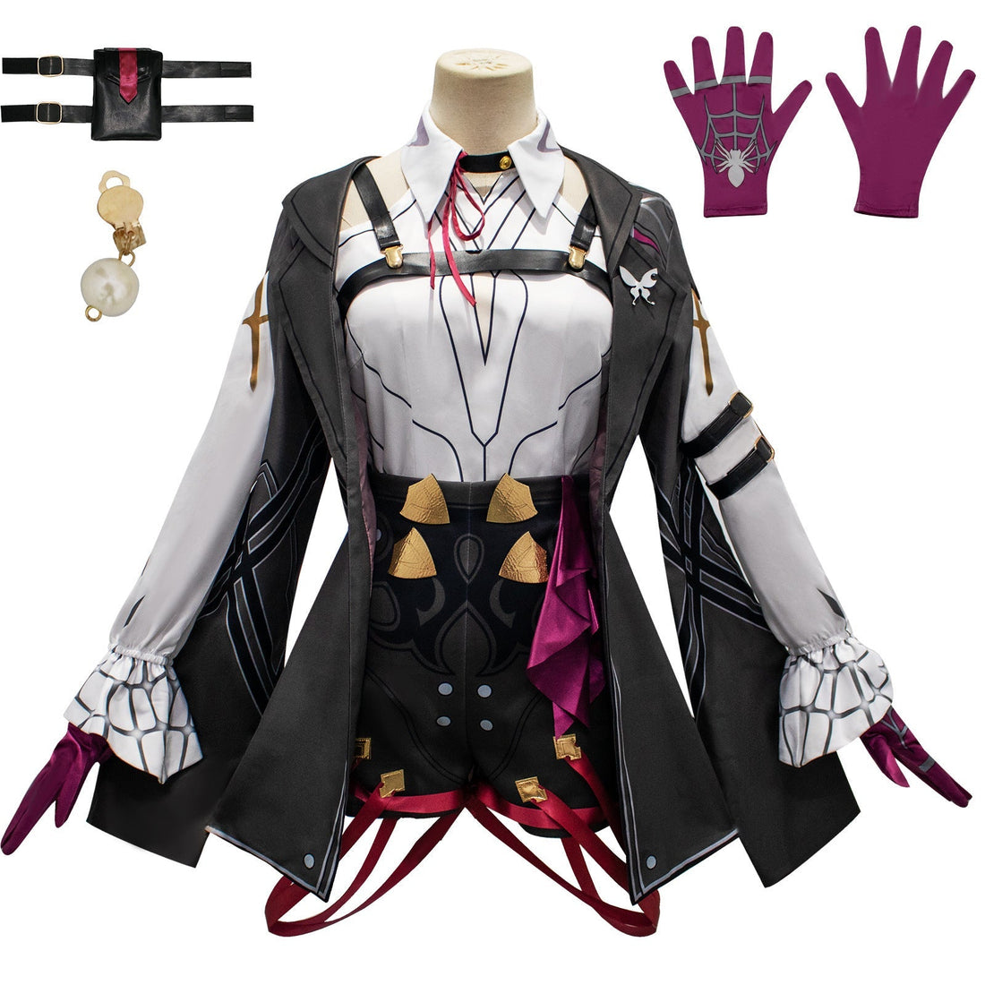 [ylevol] Game Honkai: Star Rail Kafka Fullset Cosplay Costumes