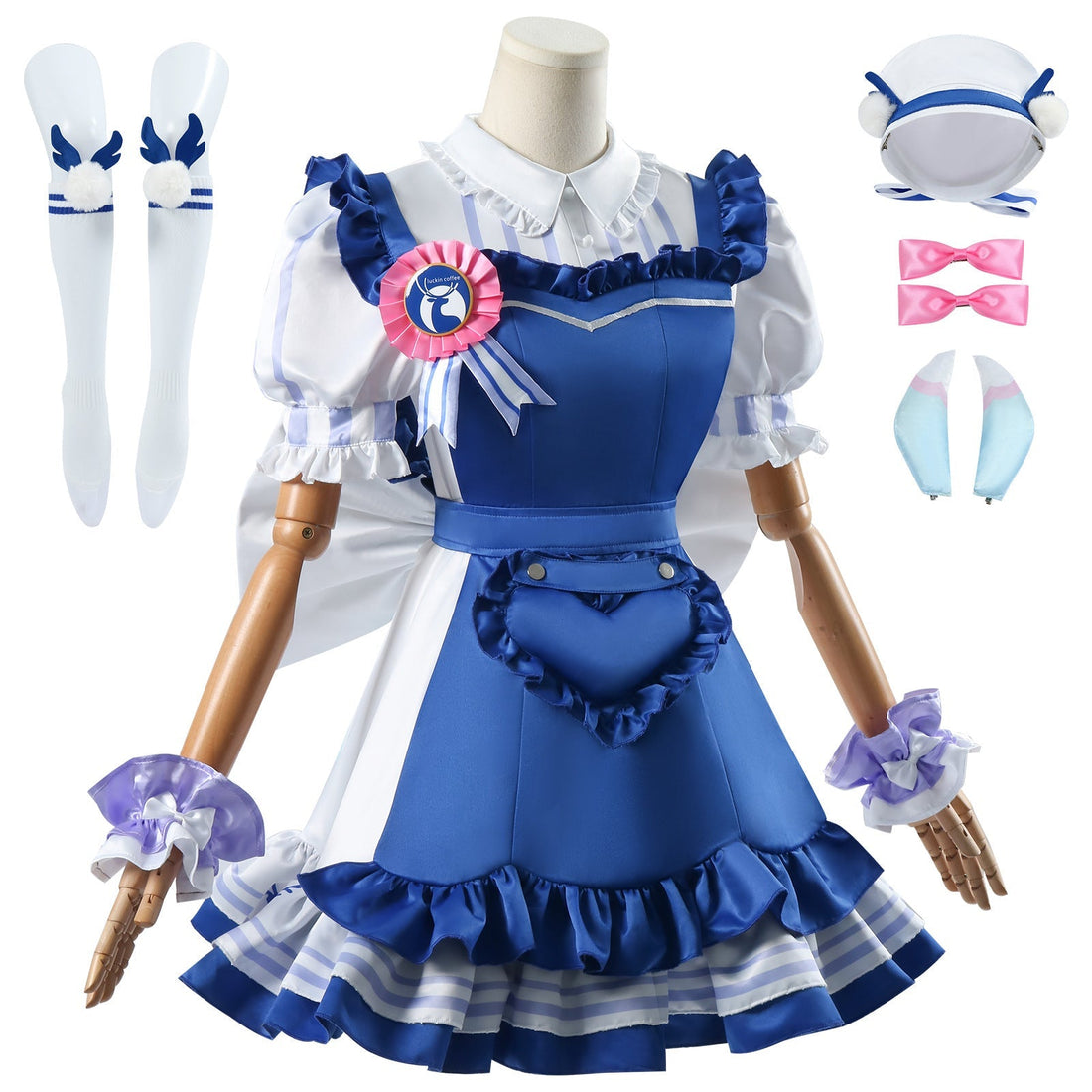 [ylevol] Game Genshin Impact Sigewinne X Luckin Coffee Cosplay Costumes