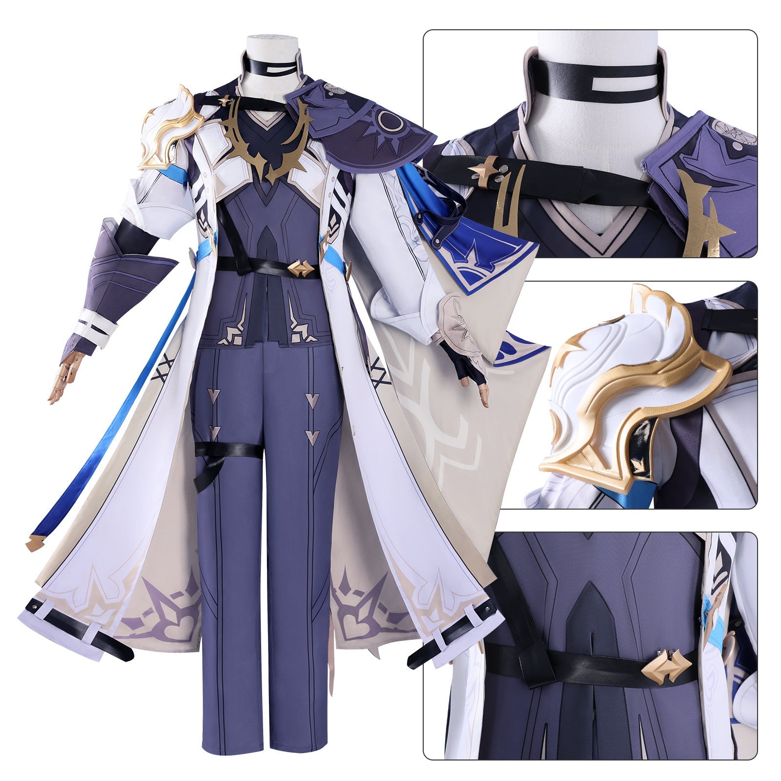 [ylevol] Game Honkai: Star Rail Savior Phainon Anaxa Mydei Cosplay Costumes