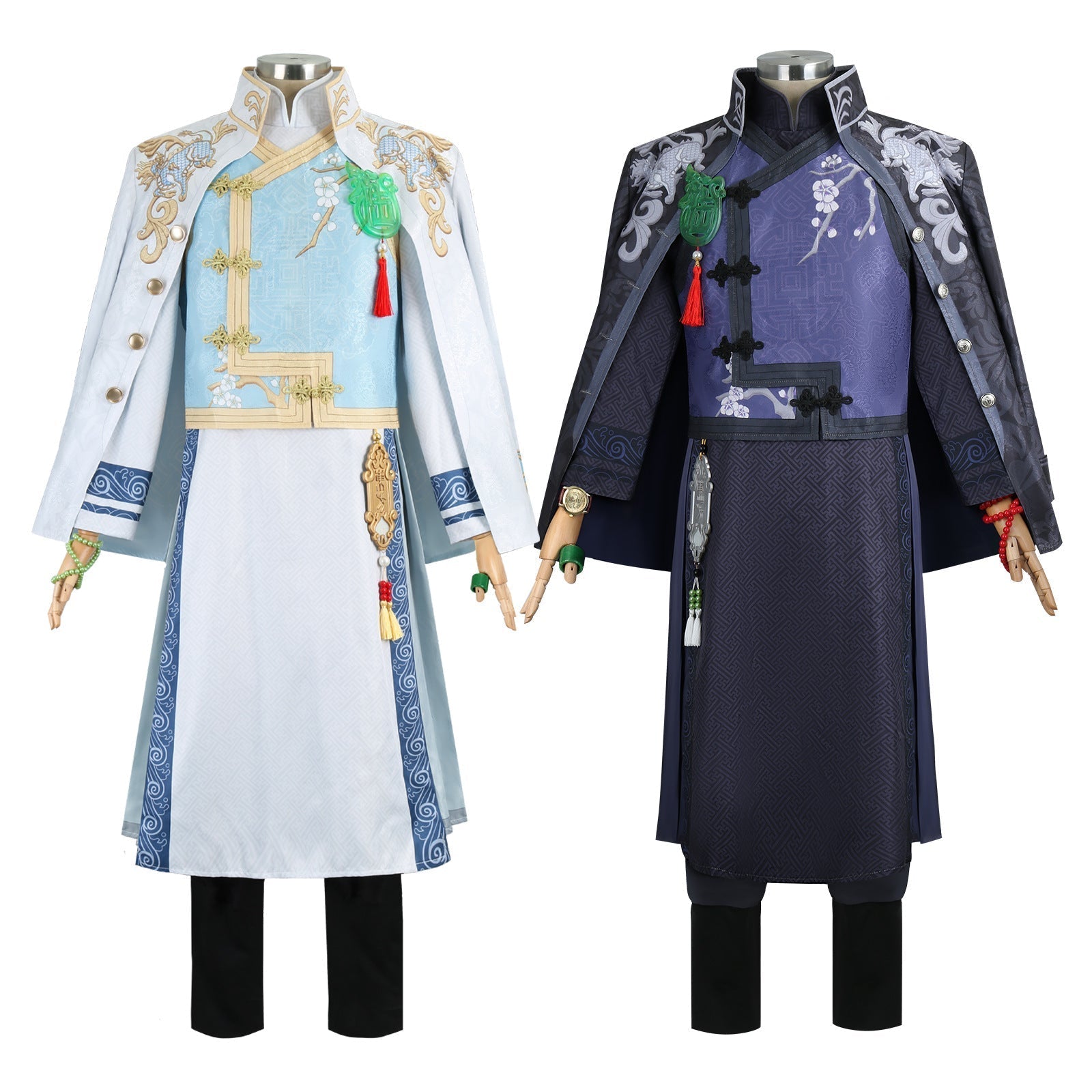 [ylevol] Identity V Under Truth Qilin Merchant Black White Wu Chang Cosplay Costumes