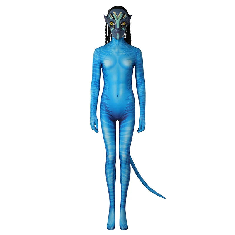[ylevol] Avatar 2 The Way of Water Neytiri Jumpsuit Cosplay Costumes