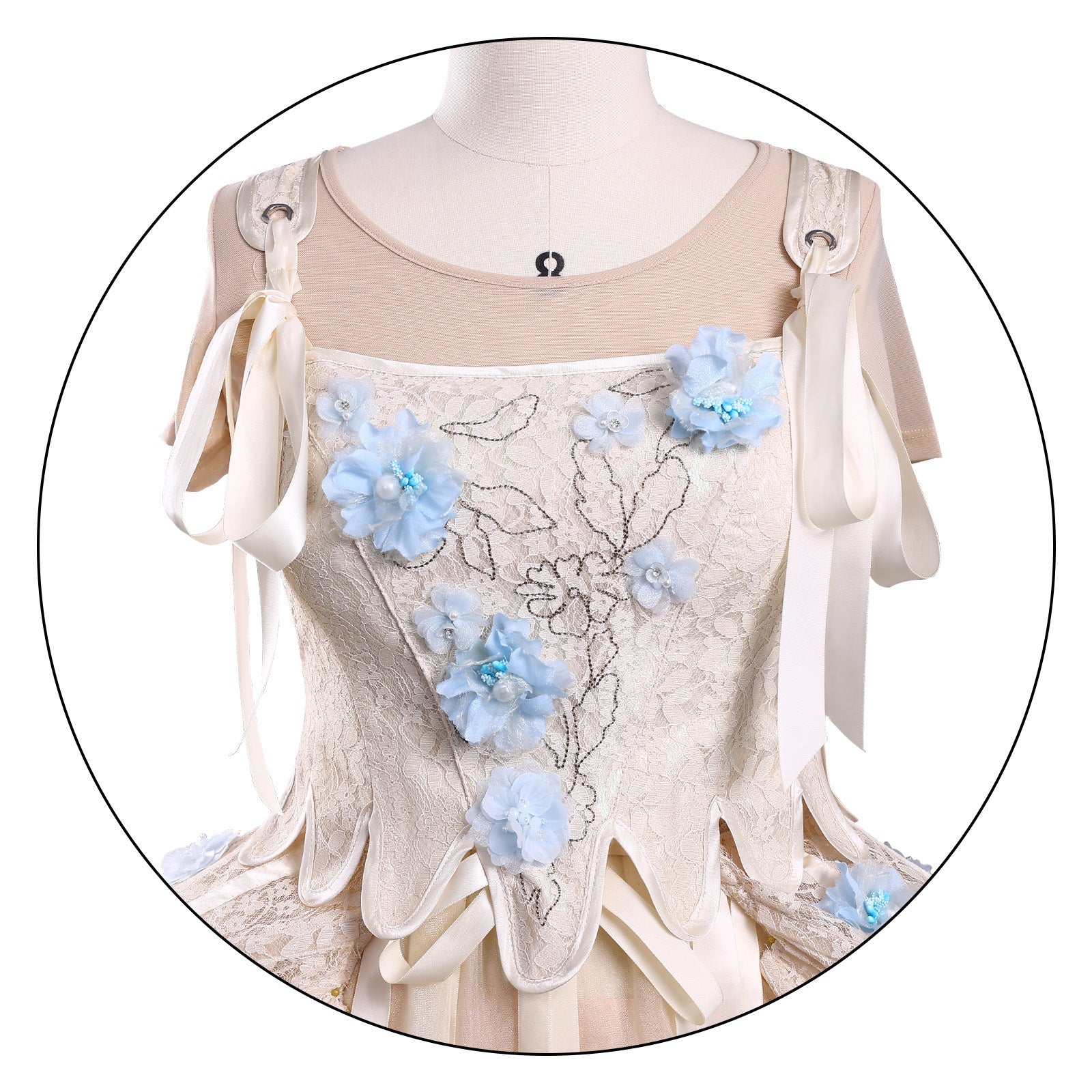 [ylevol] Wednesday 2 Addams Enid Sinclair Gown Dress Adult Kids Cosplay Costumes