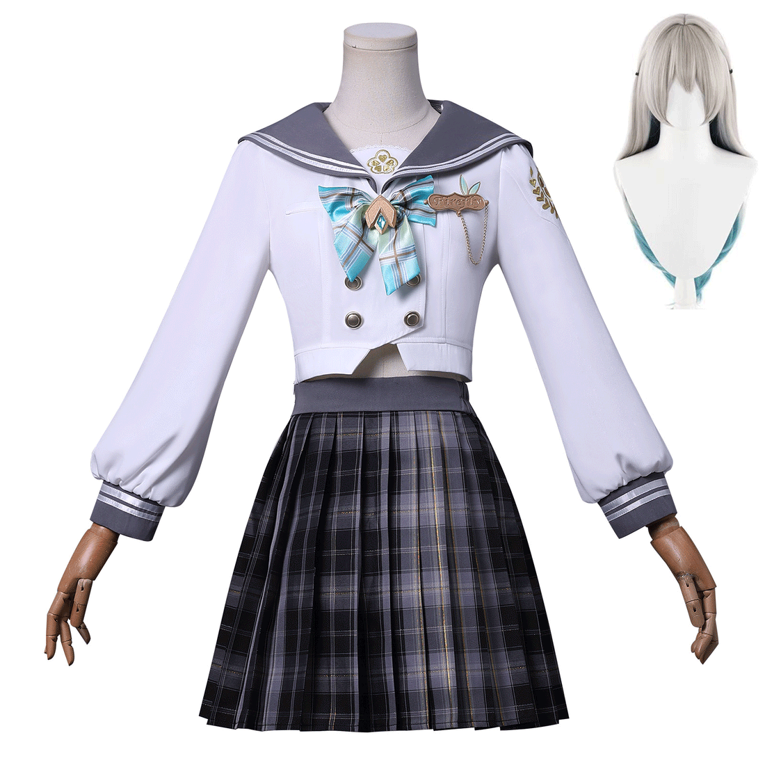 [ylevol] Honkai: Star Rail Firefly Springtime Greetings JK Uniform Cosplay Costumes