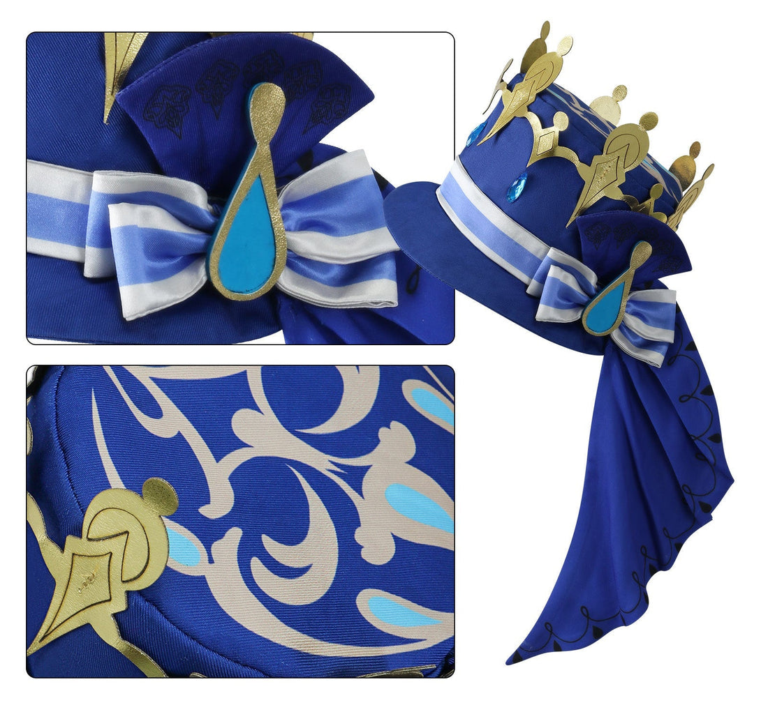 [ylevol] Genshin Impact Focalors Furina de Fontaine Black Cosplay Costumes