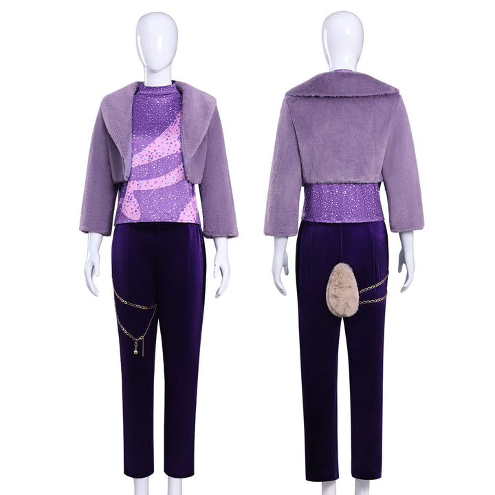 [ylevol] Zoo 2 Non-Mammalians Rise Gazelle Purple Wool Outfit Cosplay Costumes