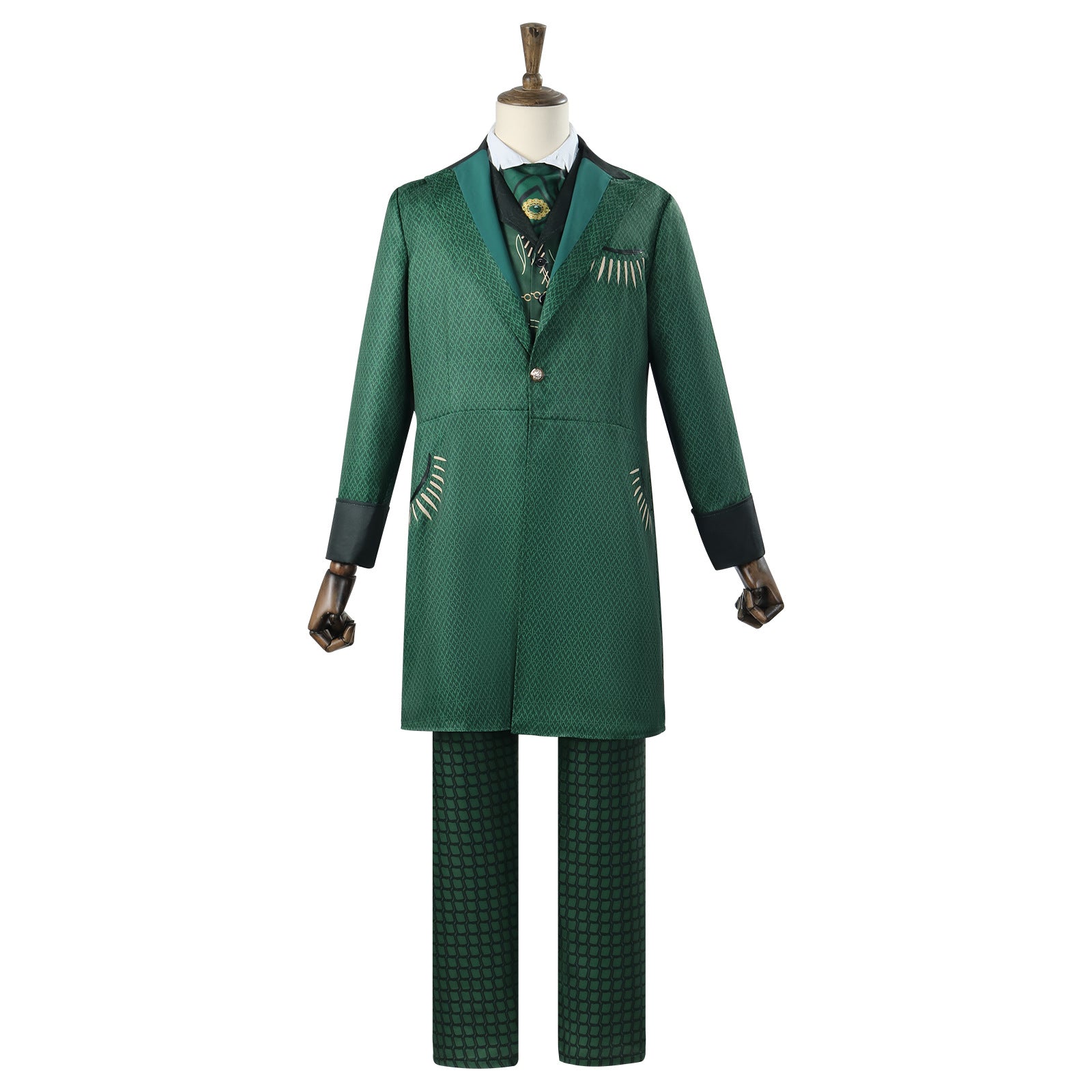 [ylevol] Wicked The Wonderful Wizard of Oz Green Suit Cosplay Costumes