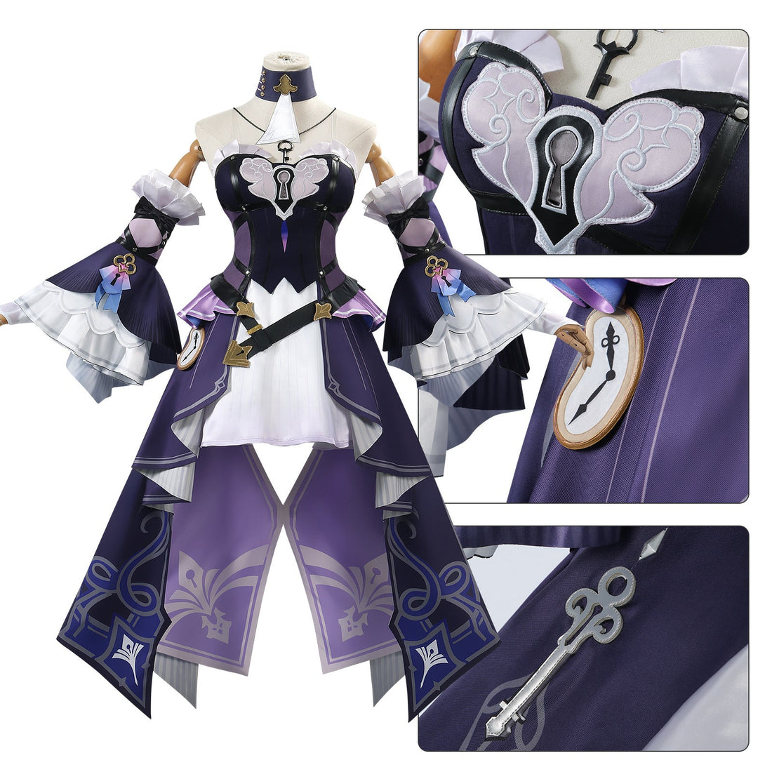 [ylevol] Game Honkai: Star Rail The Herta Fullset with Hat Cosplay Costumes