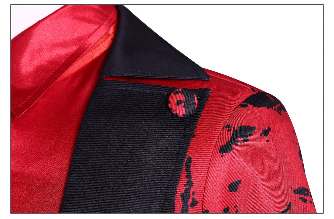 [ylevol] Wednesday 2 Addams Isaac Male Red Night Dress Cosplay Costumes