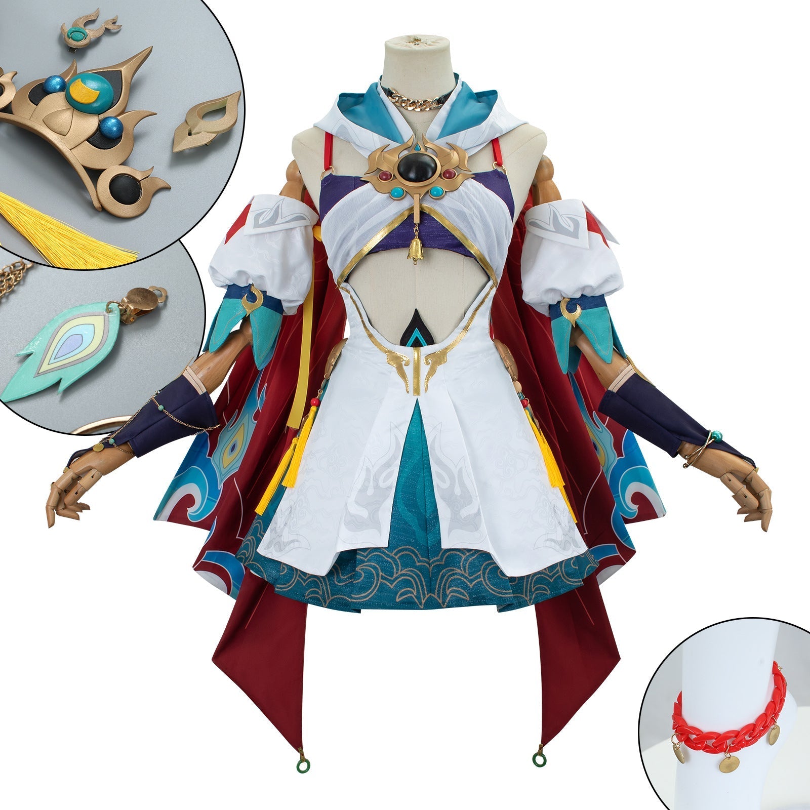 [ylevol] Honkai: Star Rail Flamewheel Eight Leaves Yunli Cosplay Costumes