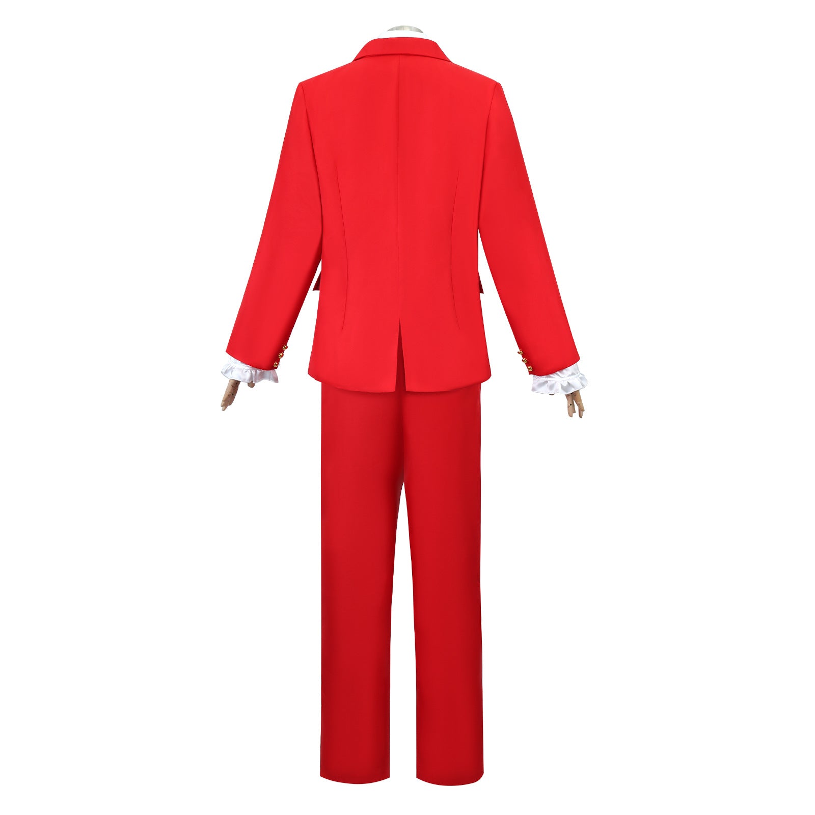 [ylevol] Beetle Juice Michael Keaton Red Suit Halloween Cosplay Costumes