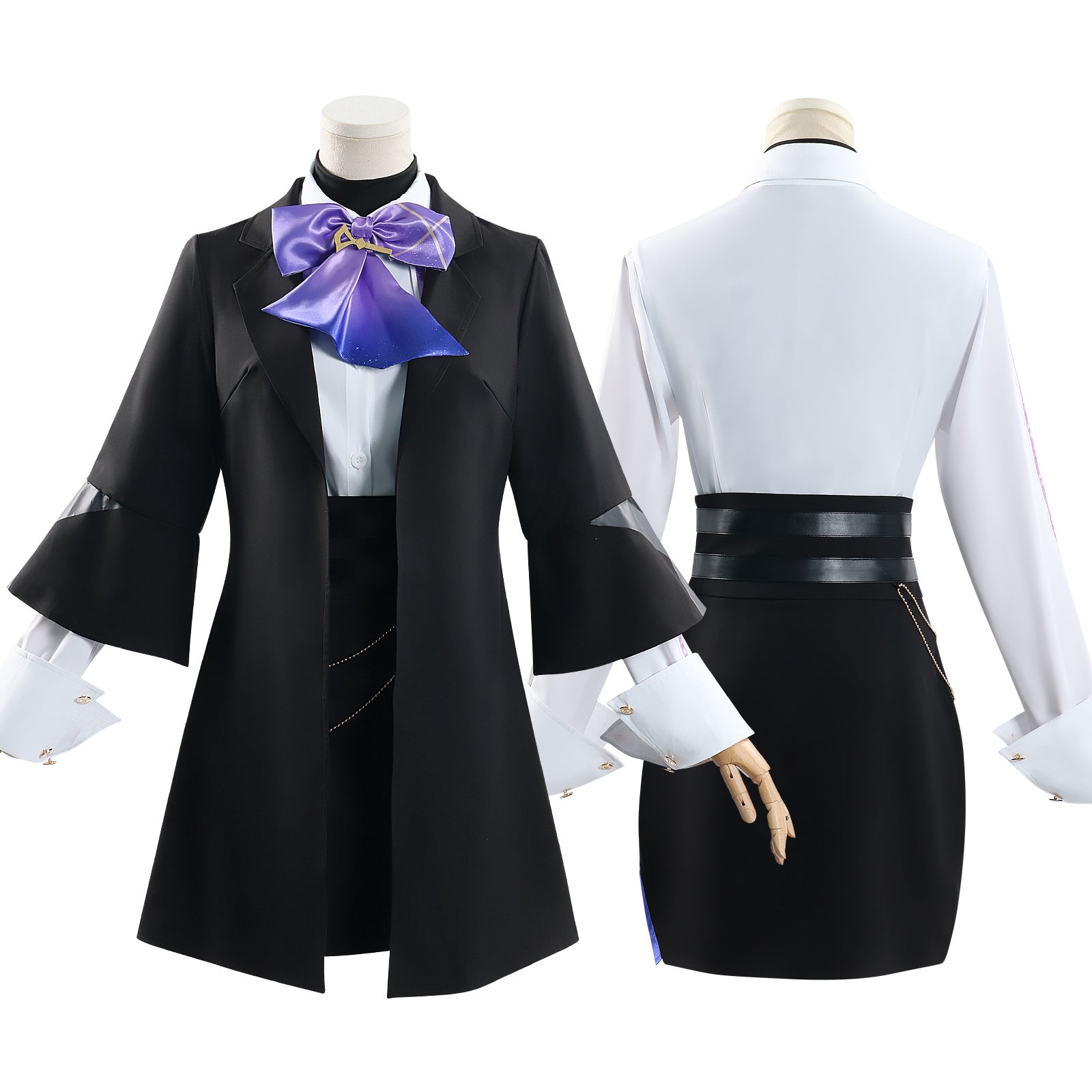 [ylevol] Game Genshin Impact Clorinde X Luckin Coffee Cosplay Costumes