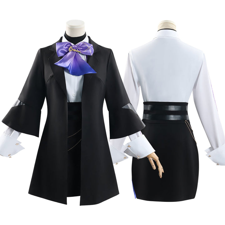 [ylevol] Game Genshin Impact Clorinde X Luckin Coffee Cosplay Costumes