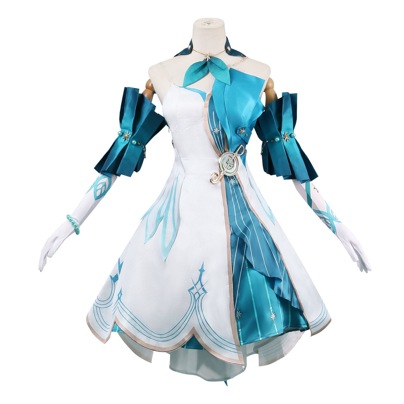 [ylevol] Game Honkai: Star Rail Golden Robin Aventurine Cosplay Costumes