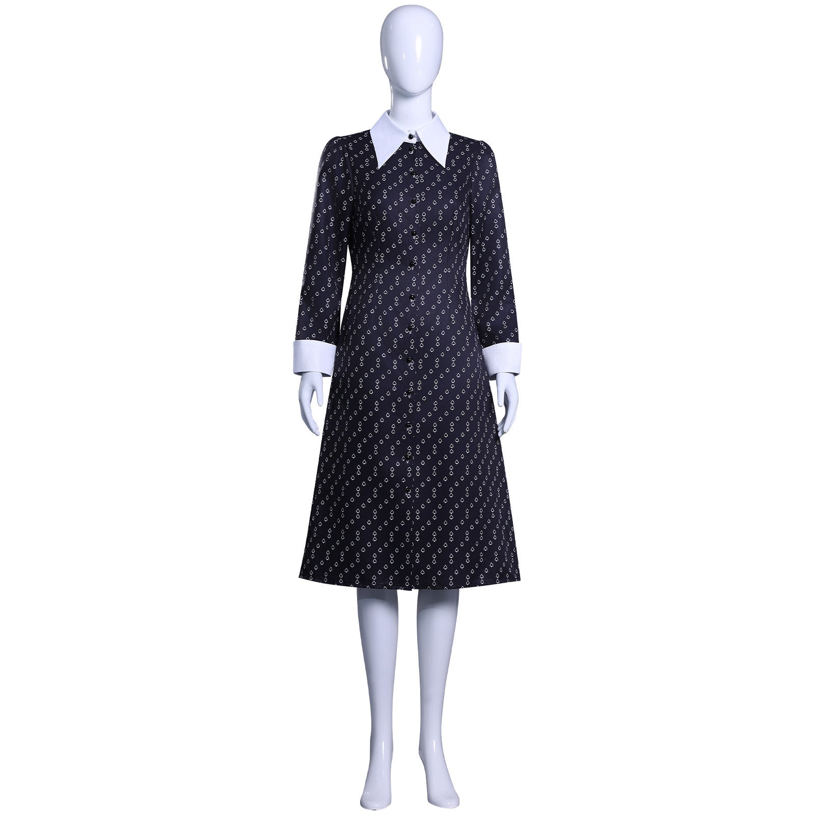[ylevol] Wednesday 2 Addams Adult and Kids Black Dress Cosplay Costumes