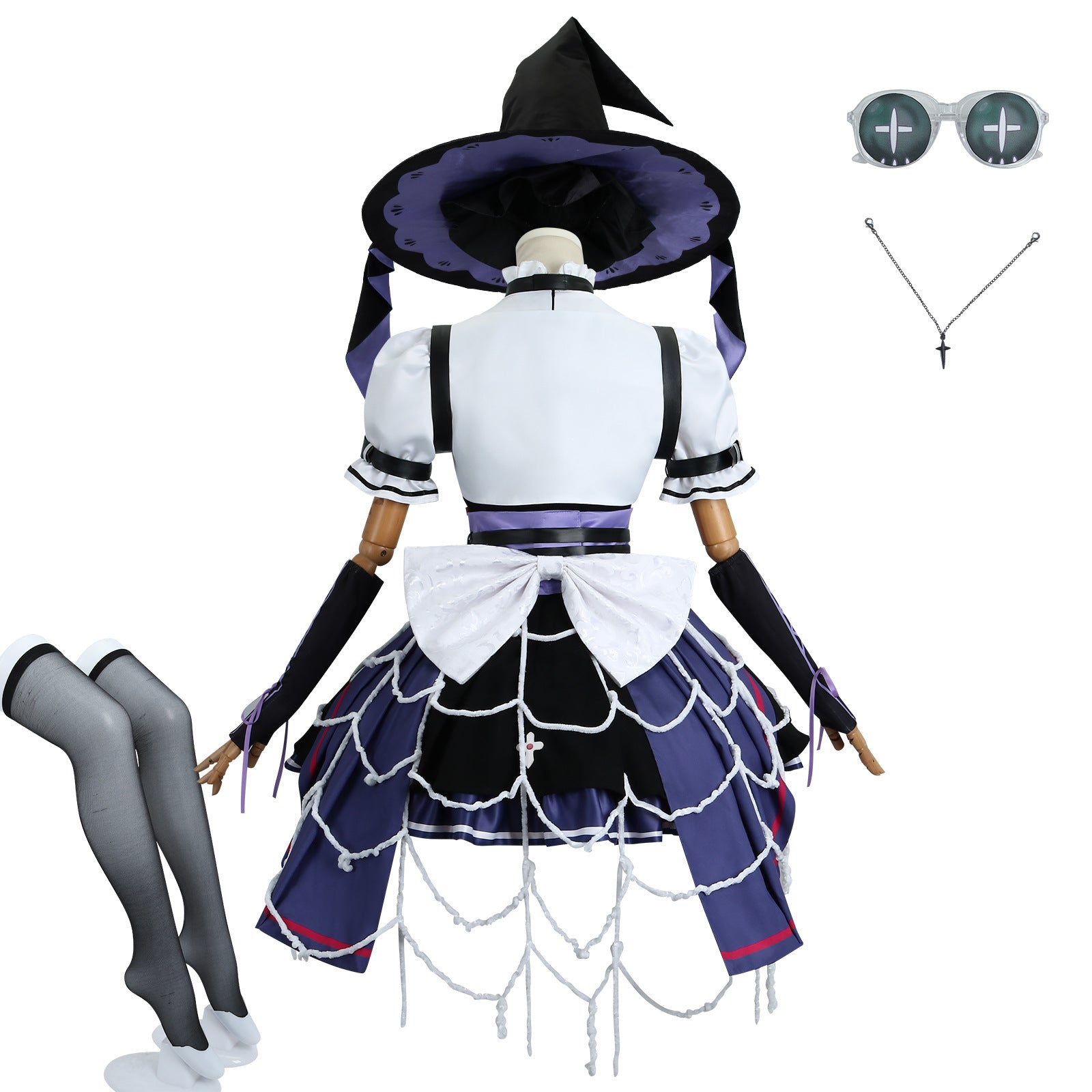 [ylevol] Identity V Gardener Emma Woods Halloween Purple Cosplay Costumes