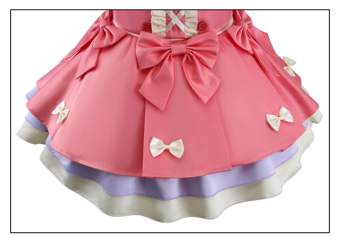 [ylevol] Identity V My Melody Lily Barrier Cheerleader Uniform Cosplay Costumes