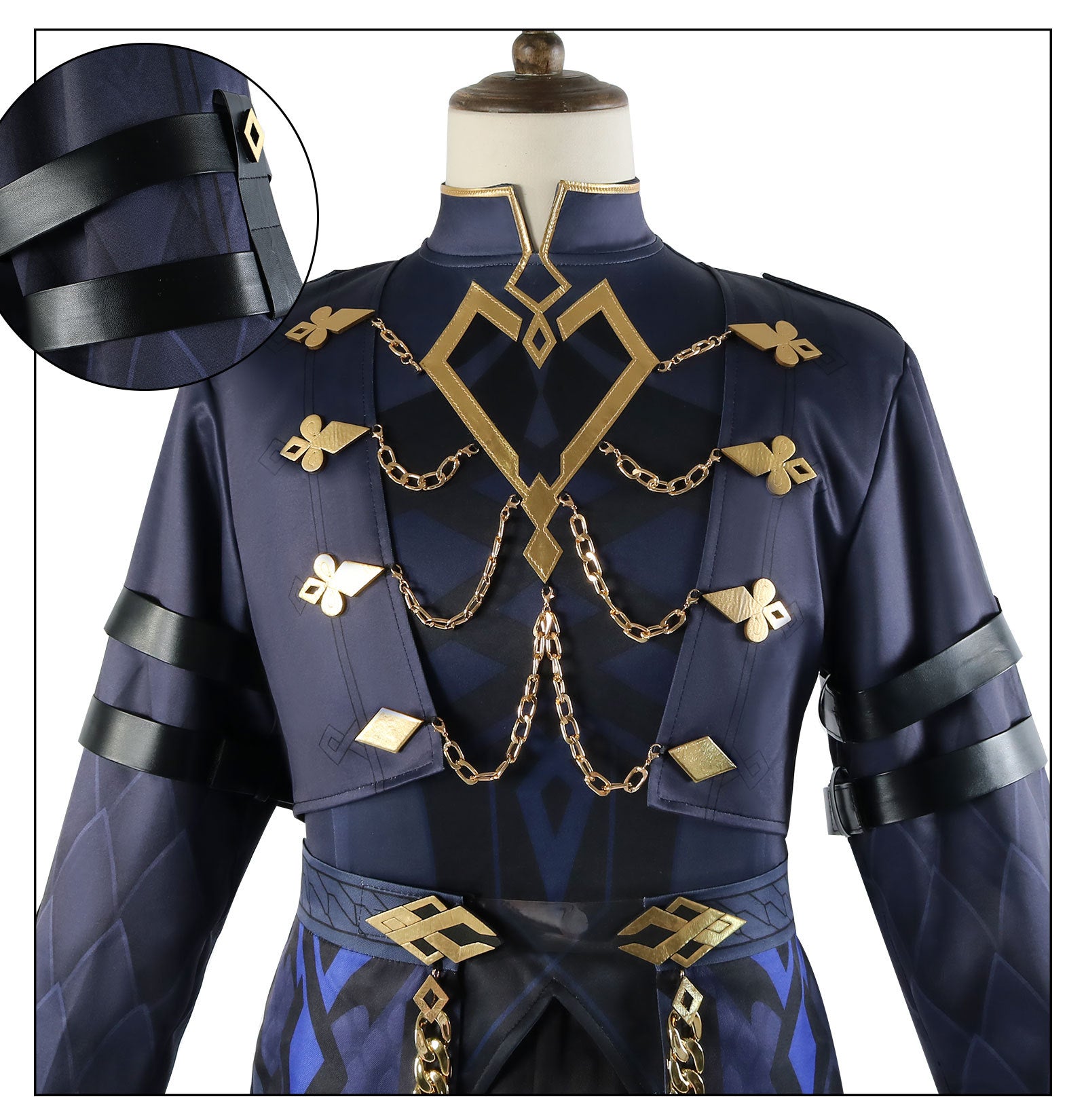 [ylevol] Game Genshin Impact Fatui The Captain Capitano Cosplay Costumes