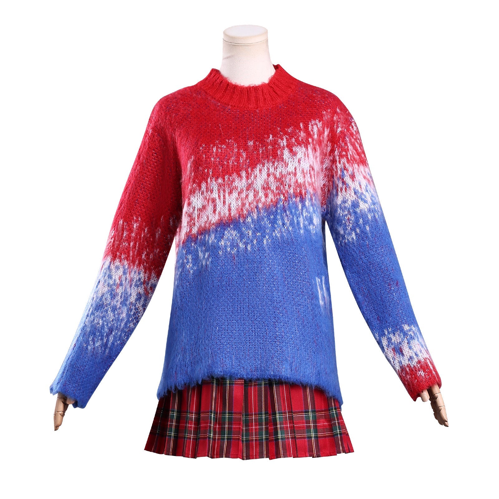 [ylevol] Wednesday 2 Addams Wednesday Sweater JK Skirt Cosplay Costumes