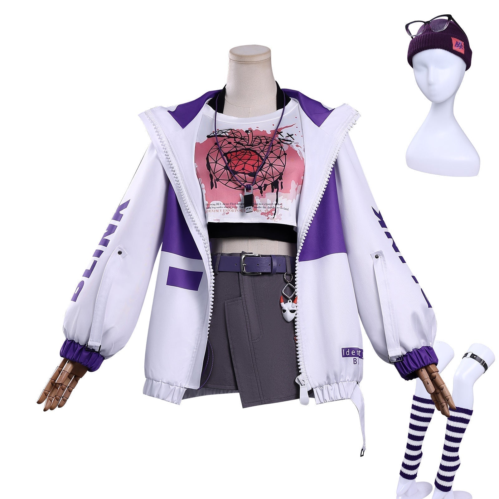 [ylevol] Identity V Mechanic Tracy Reznik BLK.TRACY Skin Cosplay Costumes