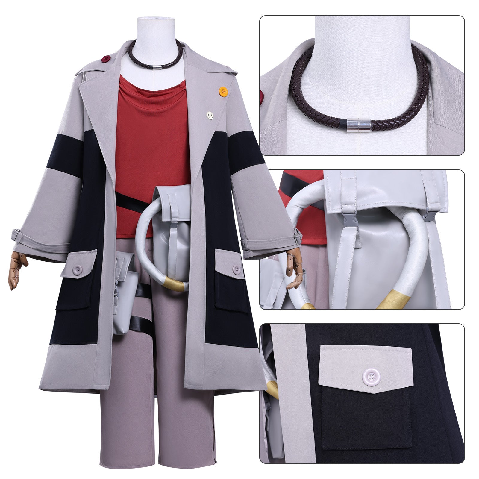 Comic Gachiakuta Engi Halloween Full Set Stage Cosplay Costumes