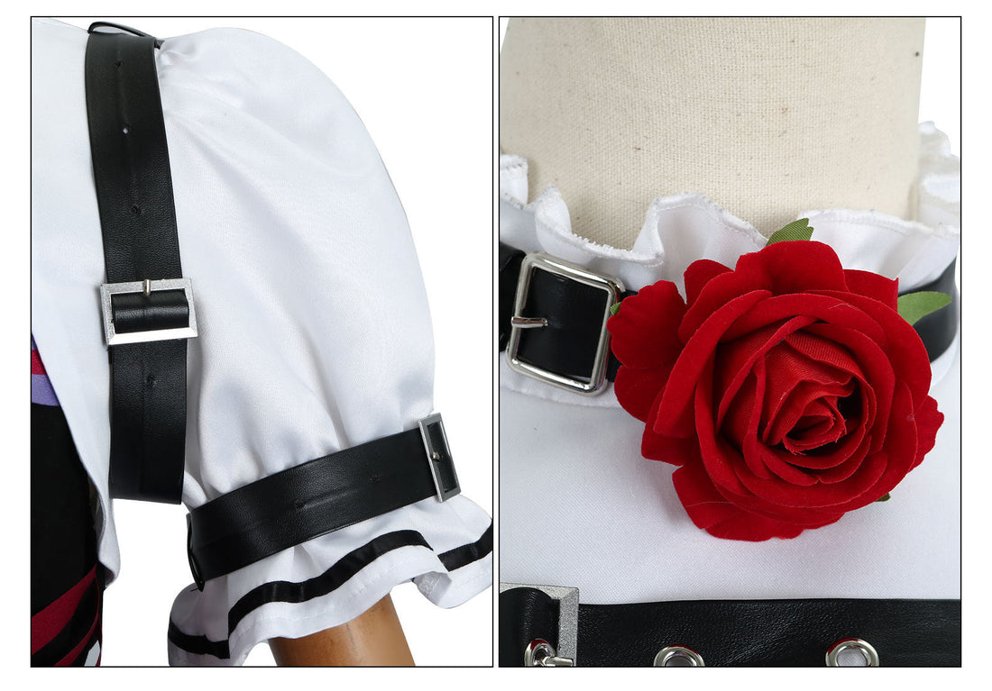 [ylevol] Identity V Gardener Emma Woods Halloween Purple Cosplay Costumes