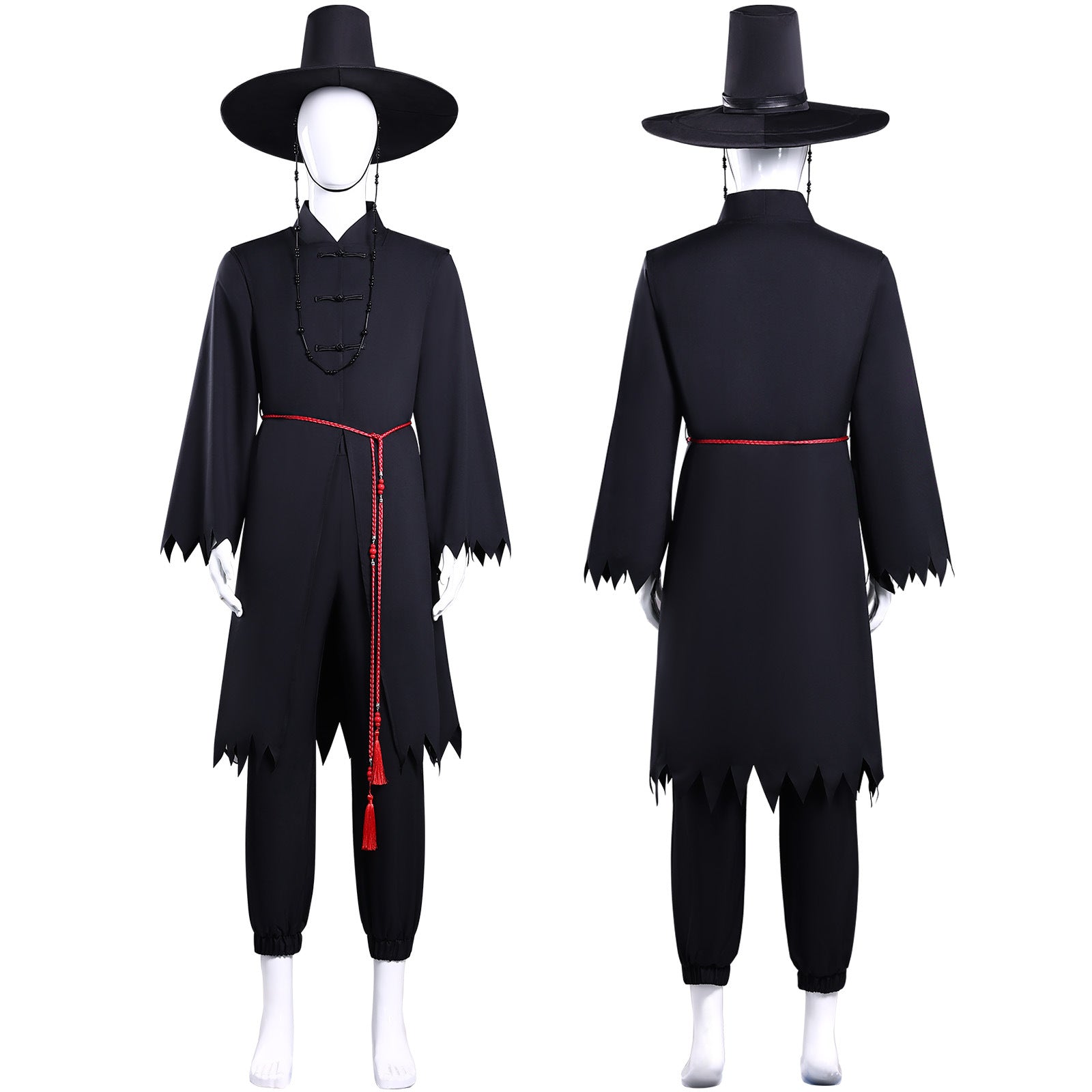 [ylevol] KPop Demon Hunters Saja Boys Jinu Combat Suit Cosplay Costumes