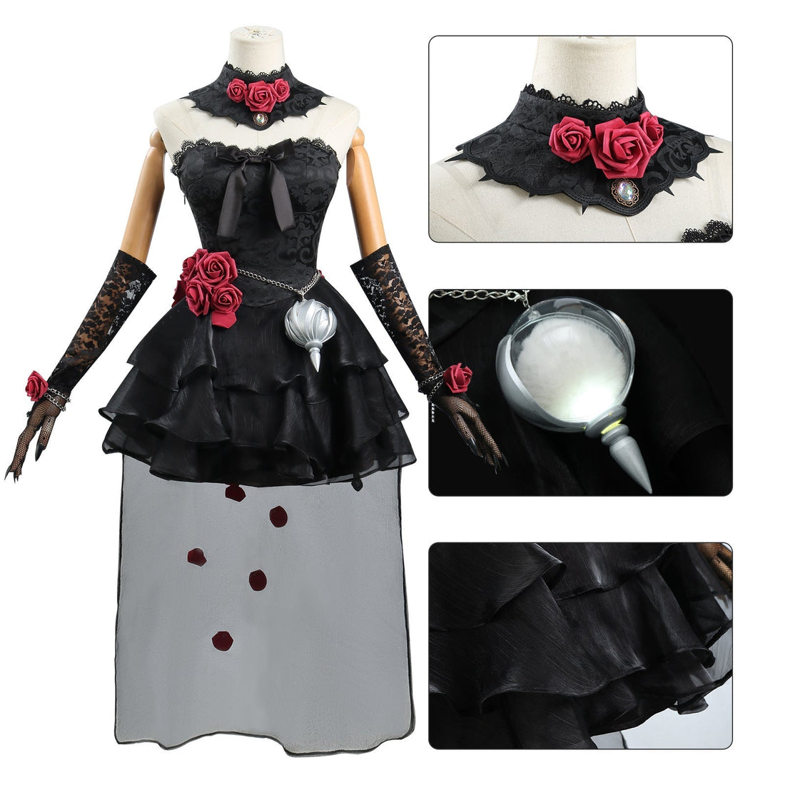 [ylevol] Identity V Psychologist Ada Mesmer Everlasting Night Cosplay Costumes