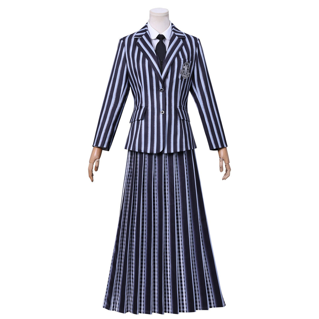 [ylevol] Wednesday 2 Addams Nevermore Academy Uniform Adult Kids Cosplay Costumes