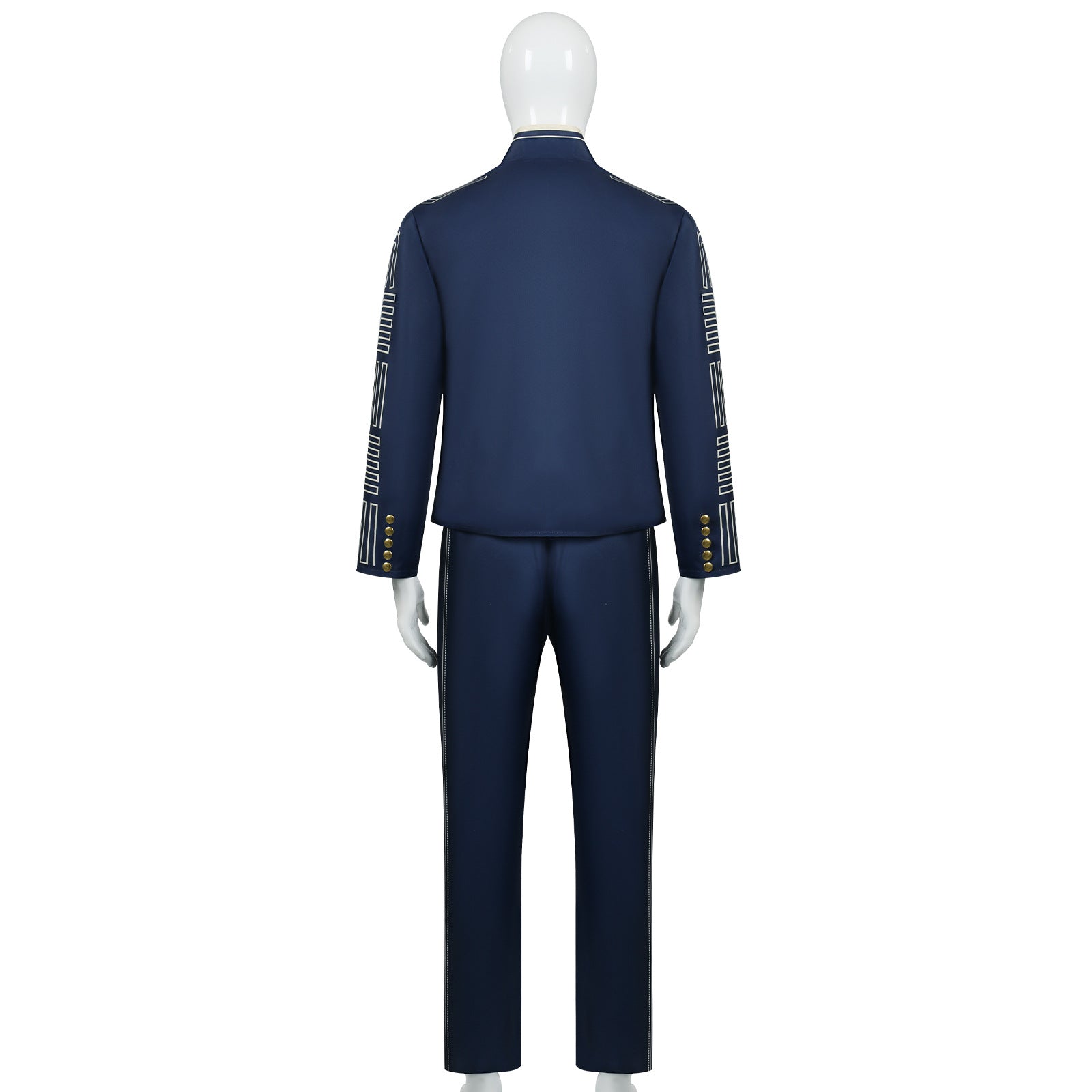 [ylevol] Wicked: For Good Prince Fiyero Navy Blue Suit Cosplay Costumes