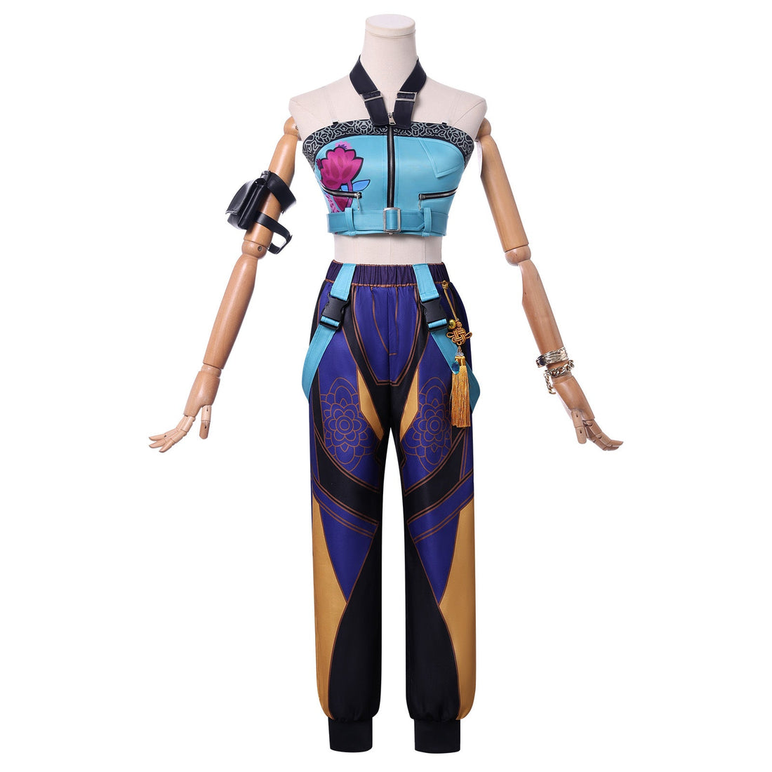 [ylevol] KPop Demon Hunters Zoey Outfit Fullset Adult Kids Cosplay Costumes