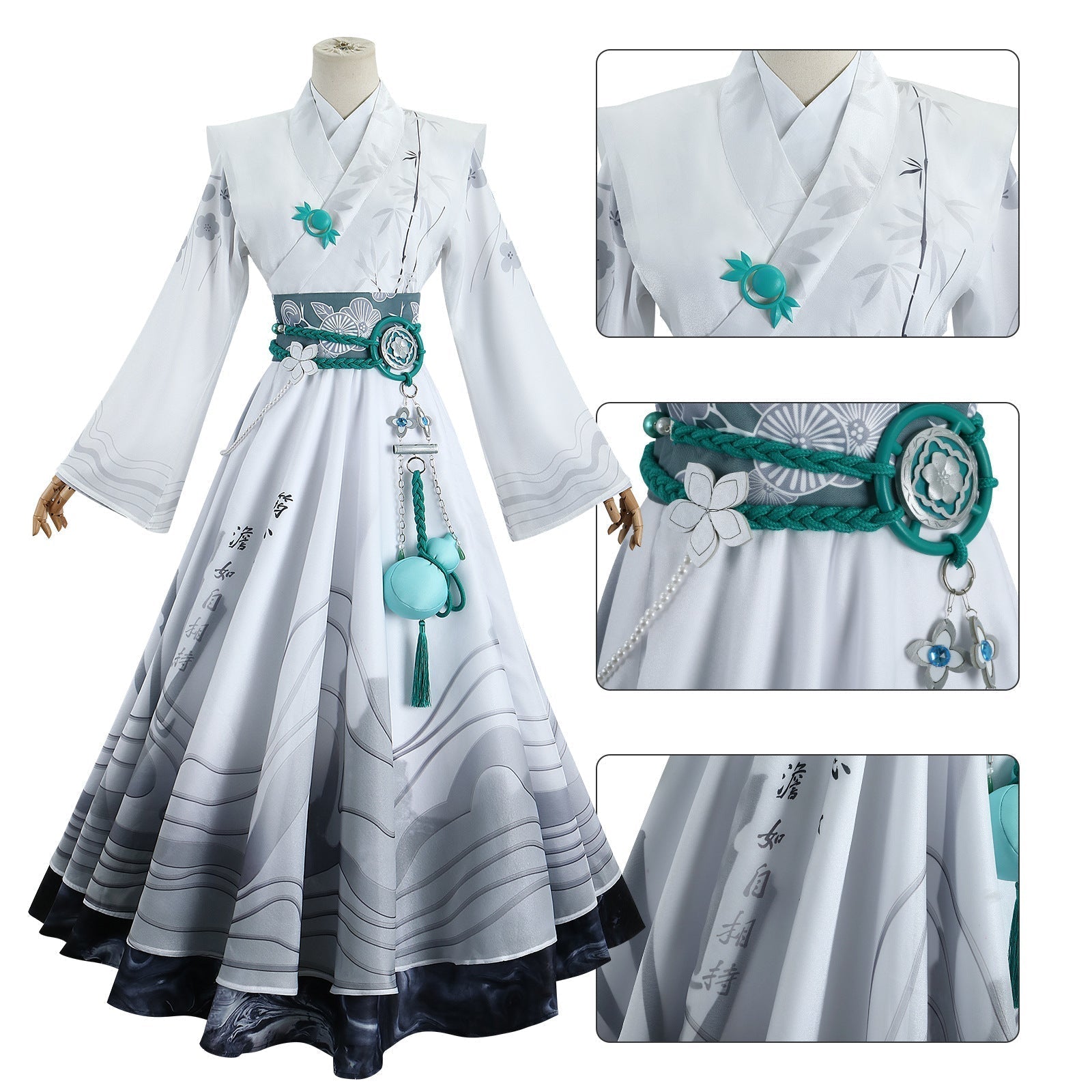 [ylevol] Identity V Antiquarian Qi Shiyi Garden Party Mo Yun Cosplay Costumes