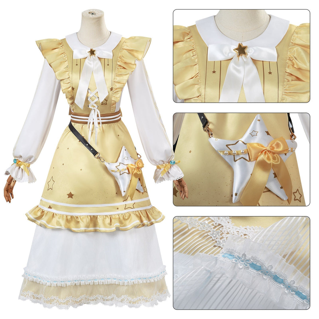 [ylevol] Identity V Toy Merchant Anne Lester Whispered Light Cosplay Costumes