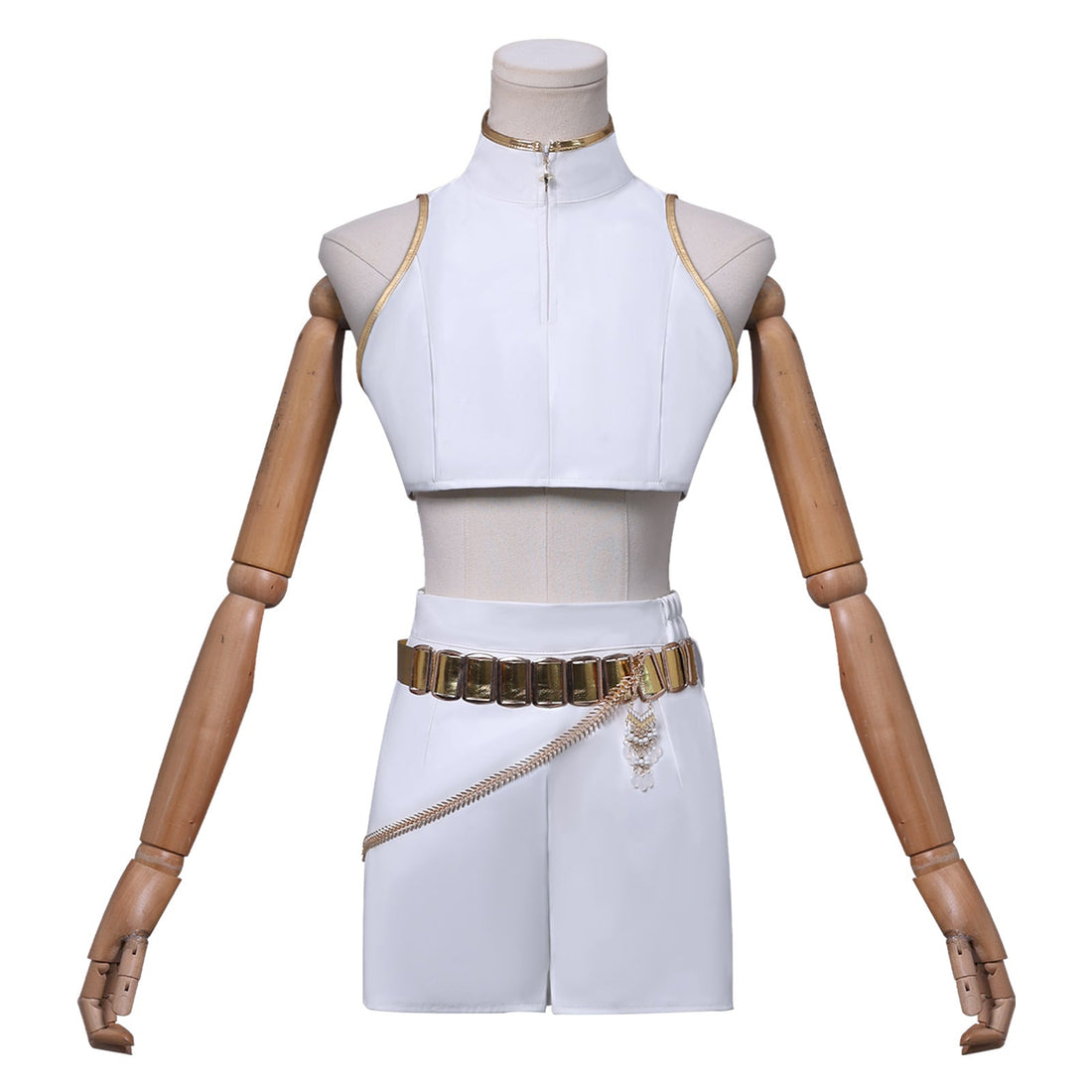 [ylevol] KPop Demon Hunters Rumi White Outfit Adult Kids Cosplay Costumes