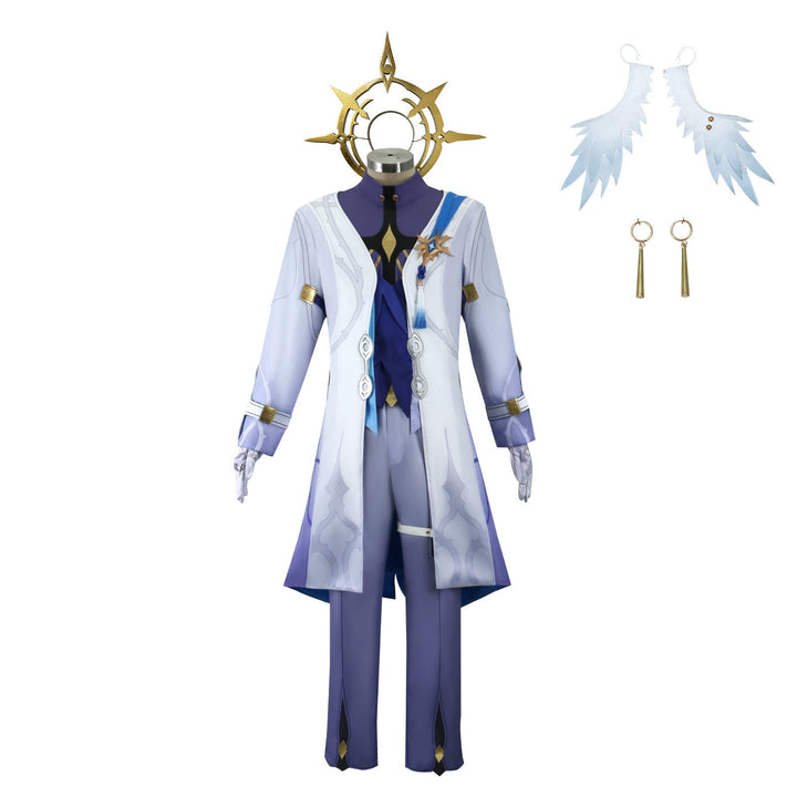 [ylevol] Honkai: Star Rail Sunday White Blue Outfit Carnival Cosplay Costumes