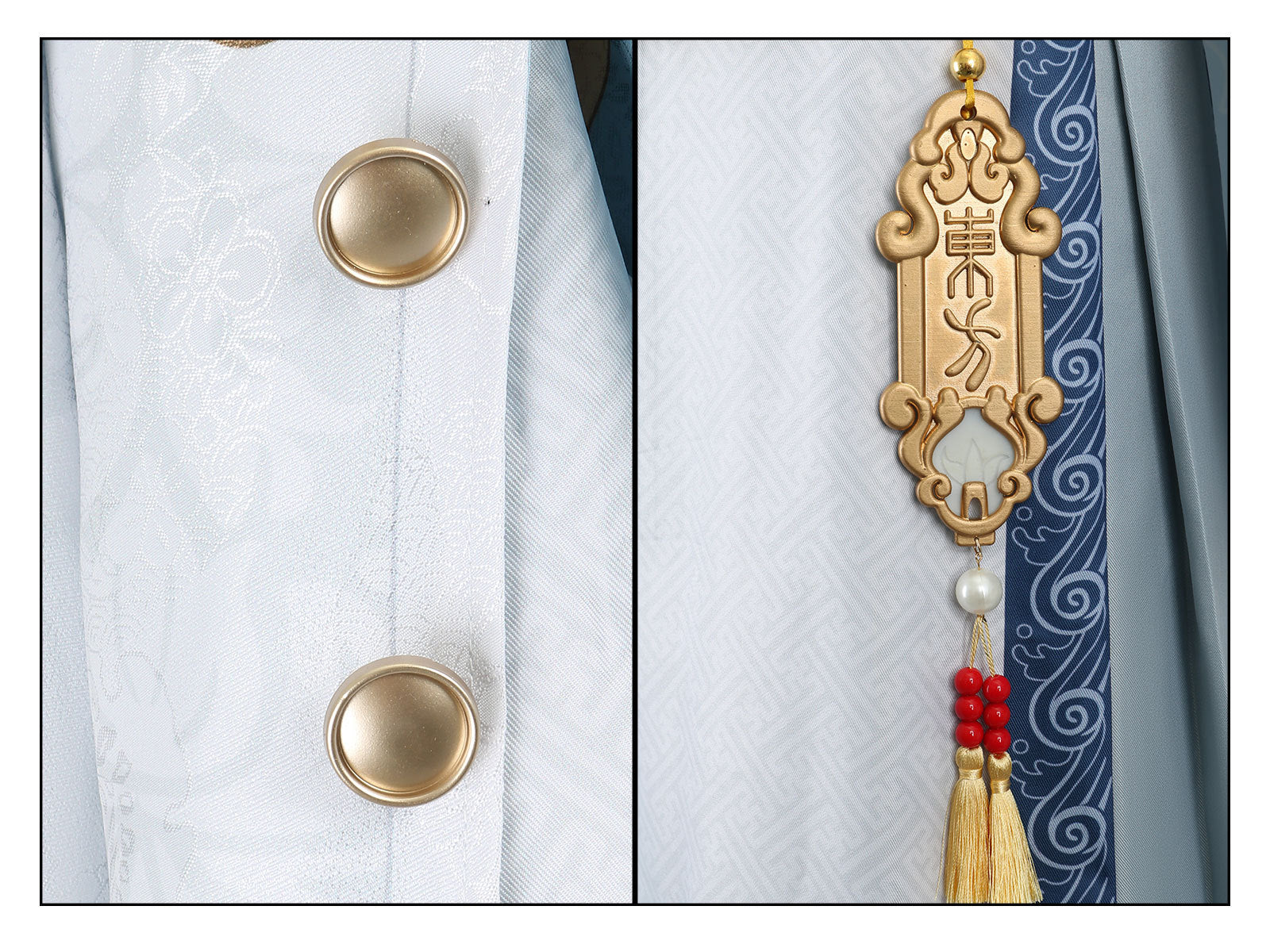 [ylevol] Identity V Under Truth Qilin Merchant Black White Wu Chang Cosplay Costumes