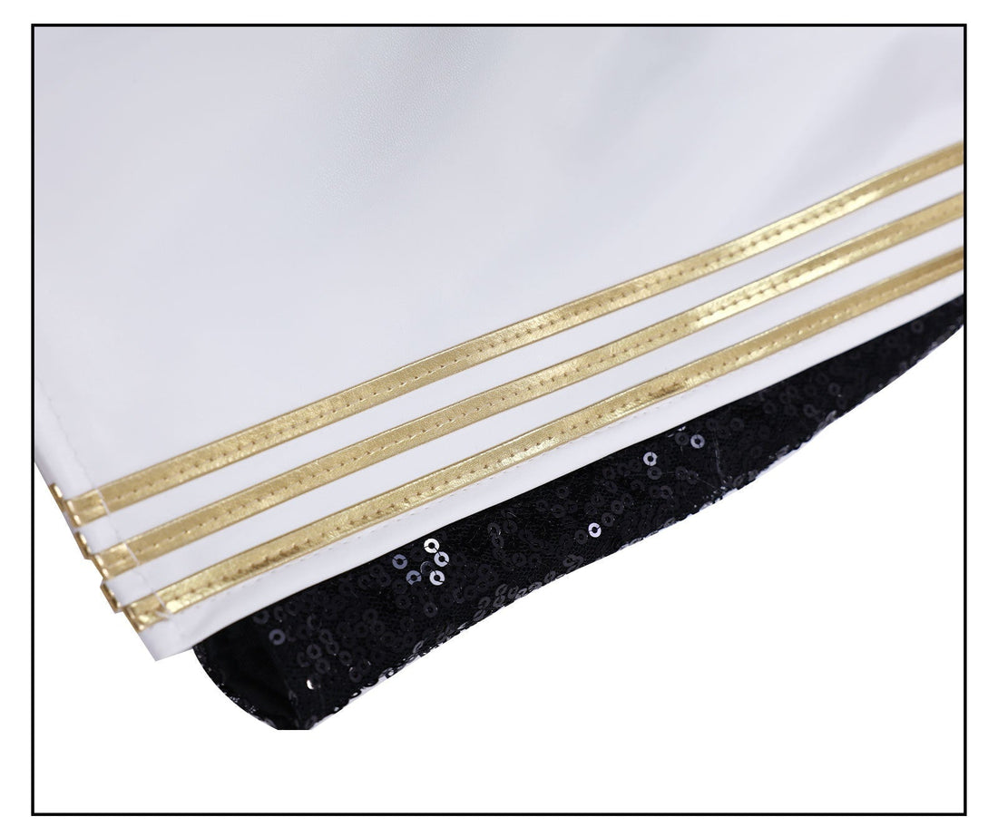 [ylevol] KPop Demon Hunters Mira Black Gold Outfit Adult Kids Cosplay Costumes