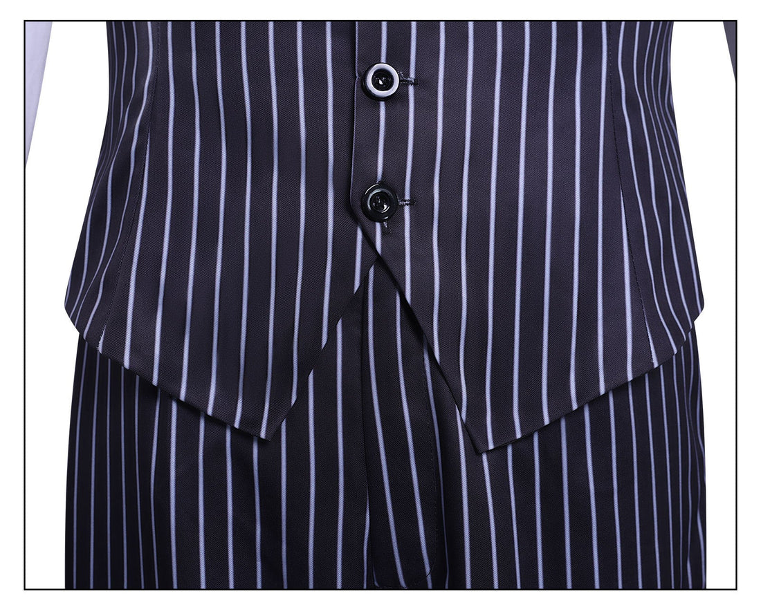 [ylevol] Wednesday 2 Gomez Addams Striped Suit Male Cosplay Costumes