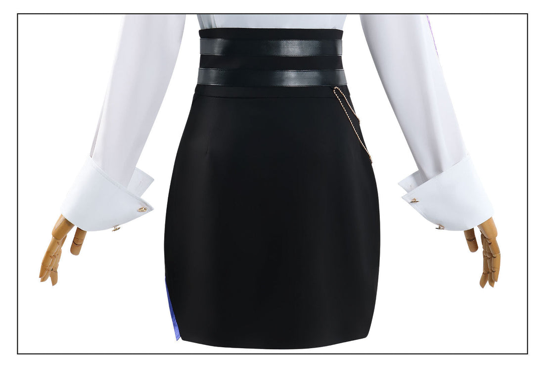 [ylevol] Game Genshin Impact Clorinde X Luckin Coffee Cosplay Costumes