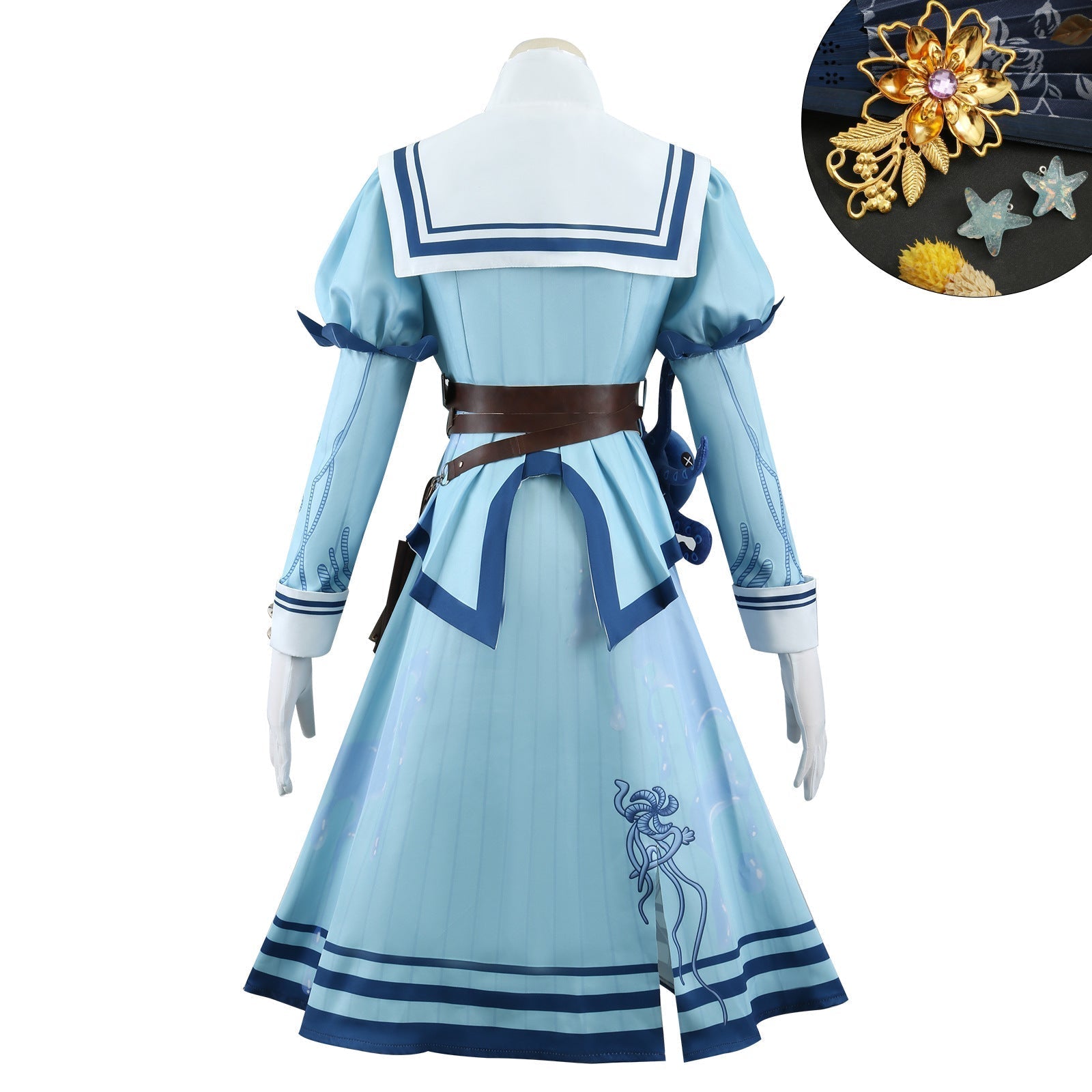 [ylevol] Game Identity V Doctor Emily Dyer Eternal Flower Cosplay Costumes