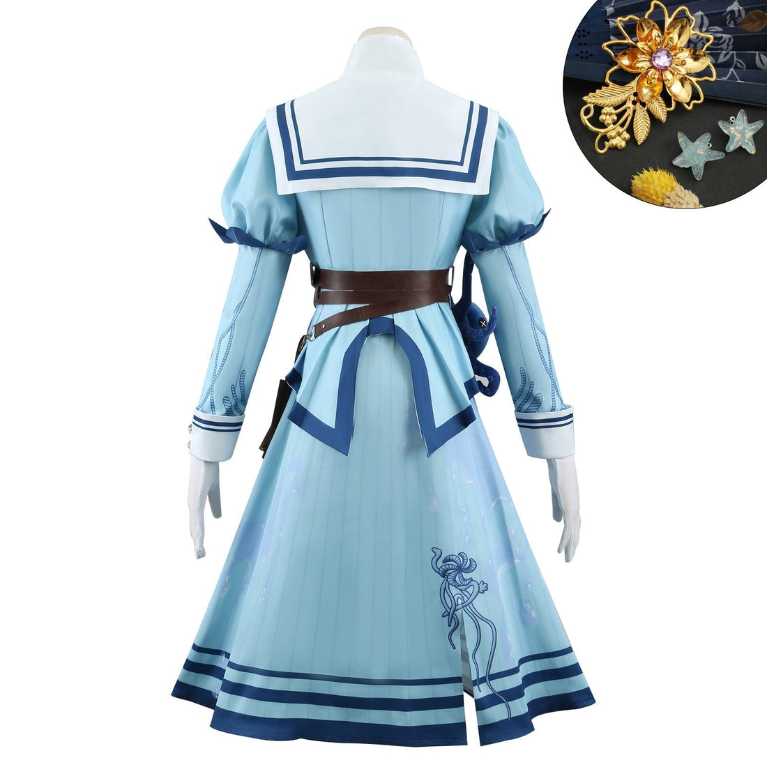 [ylevol] Game Identity V Doctor Emily Dyer Eternal Flower Cosplay Costumes