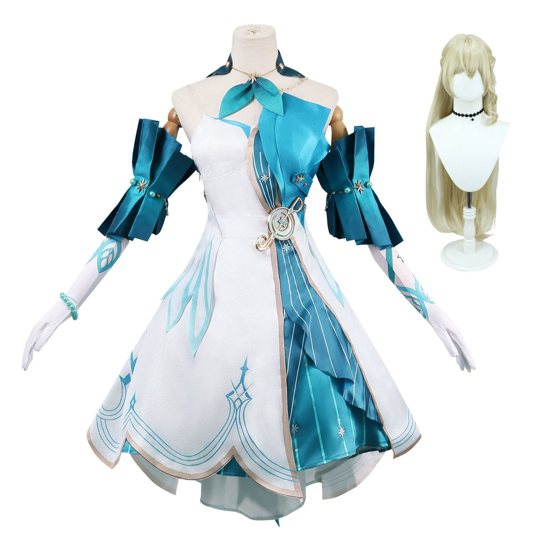 [ylevol] Game Honkai: Star Rail Golden Robin Aventurine Cosplay Costumes