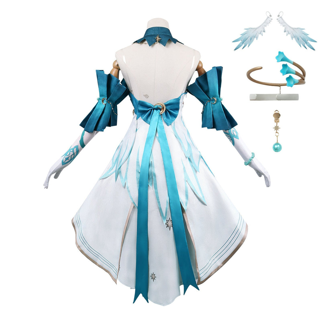 [ylevol] Game Honkai: Star Rail Golden Robin Aventurine Cosplay Costumes