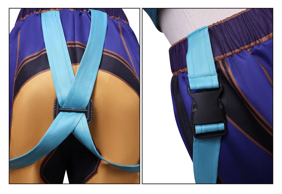 [ylevol] KPop Demon Hunters Zoey Outfit Fullset Adult Kids Cosplay Costumes