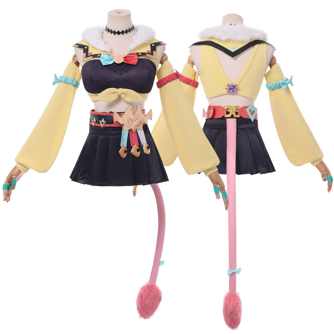 [ylevol] Genshin Impact Varesa Shirt Skirt Tail Fullset Cosplay Costumes