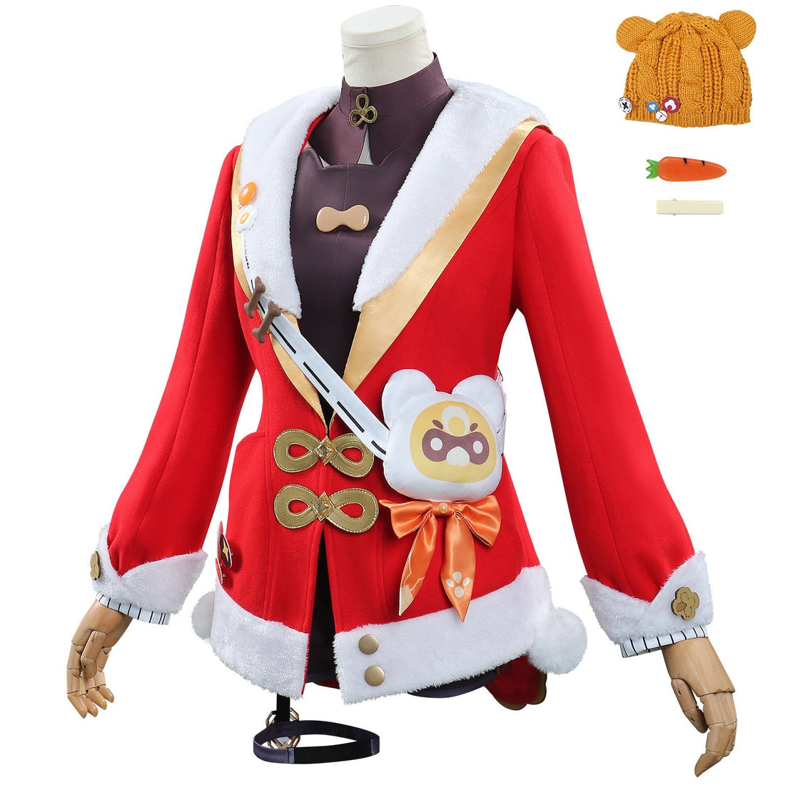 [ylevol] Genshin Impact Lantern Rite Xiangling Christmas Cosplay Costumes