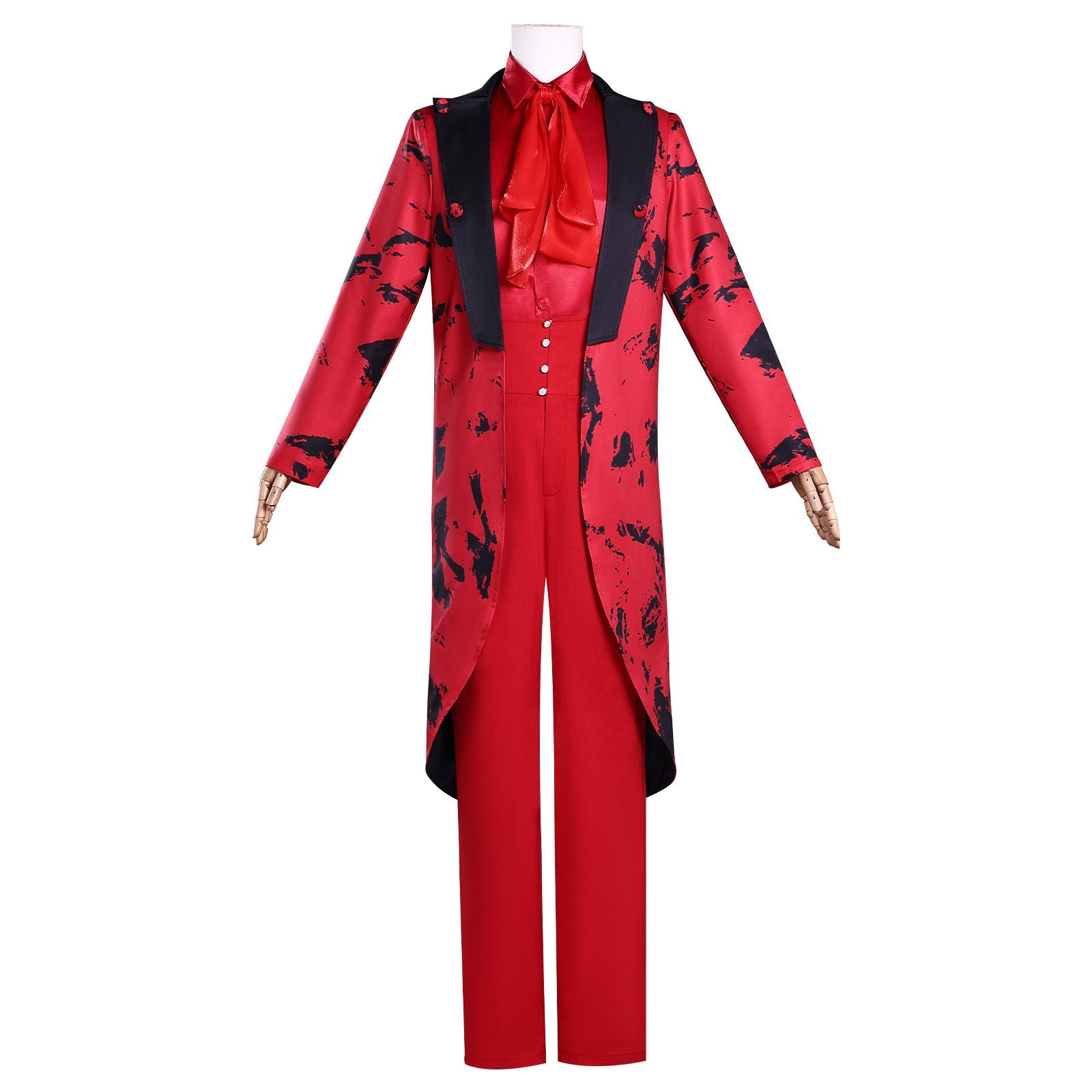 [ylevol] Wednesday 2 Addams Isaac Male Red Night Dress Cosplay Costumes