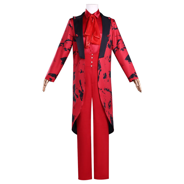 [ylevol] Wednesday 2 Addams Isaac Male Red Night Dress Cosplay Costumes